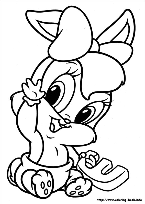 Baby Looney Tunes coloring picture